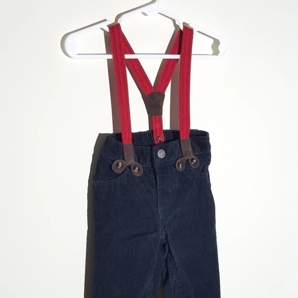 Carter's Corduroy Pants with Suspenders 12m